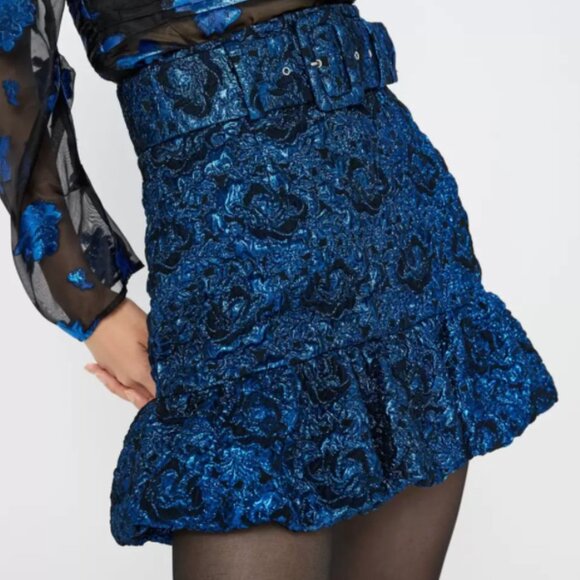 Zara NWT Holiday Party Collection Skirt - Picture 1 of 7
